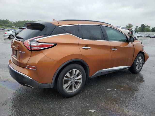 Vin: 5n1az2mh4fn265436, lot: 57361675, nissan murano s 20153