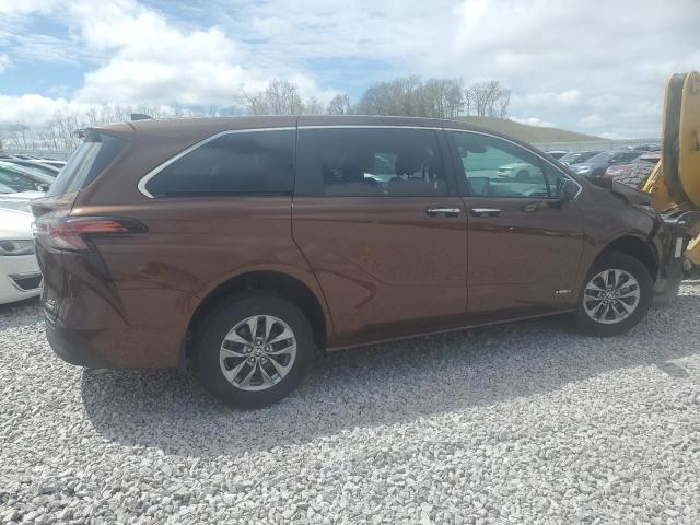 Vin: 5tdyskfc8ms007999, lot: 54994515, toyota all models xle 20213