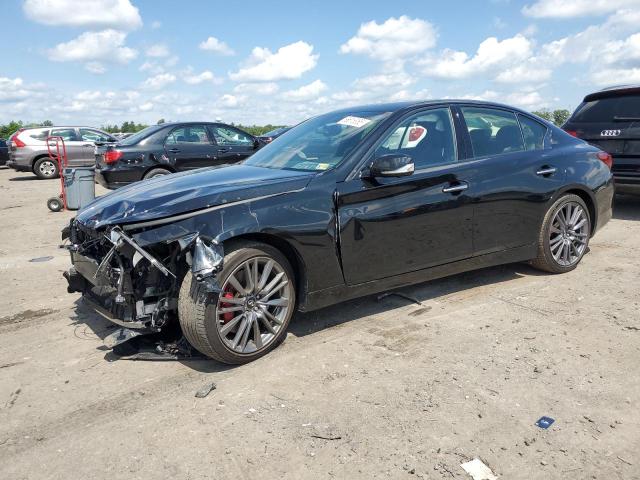 Vin: jn1fv7dr7pm590538, lot: 58616365, infiniti q50 red sport 400 2023 img_1