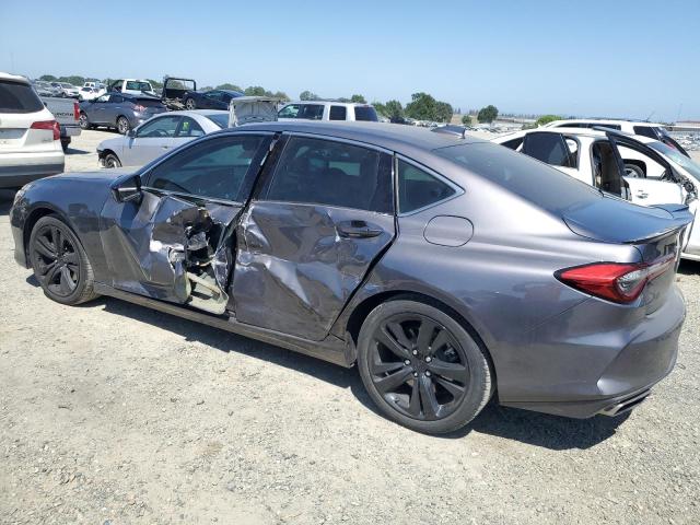 ACURA TLX TECHNO 2021 charcoal  gas 19UUB6F49MA001383 photo #3