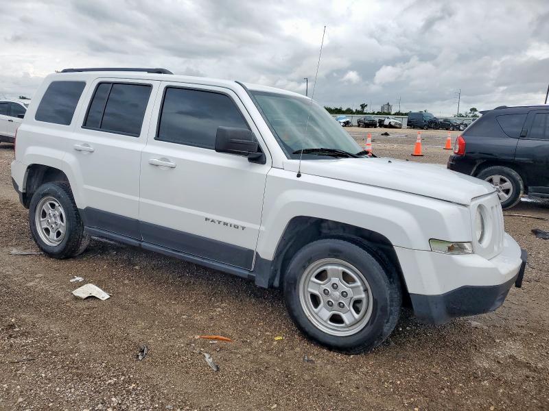 Vin: 1c4njpbbxgd652329, lot: 58476485, jeep patriot sport 20164