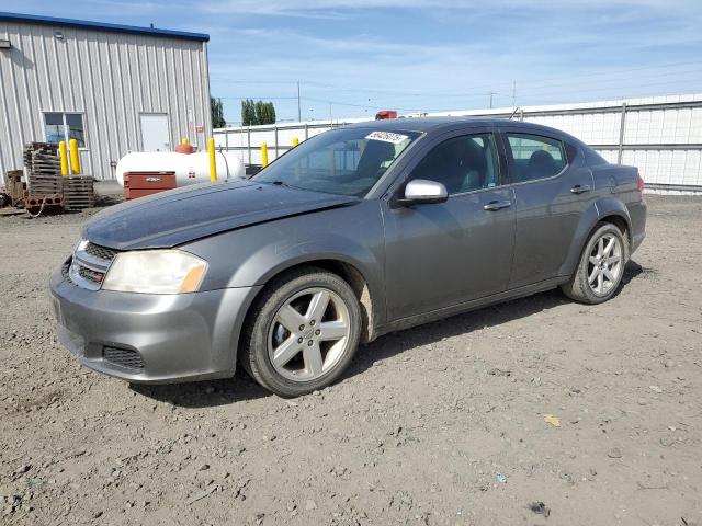 DODGE AVENGER SE 2013 gray  gas 1C3CDZABXDN566976 photo #1