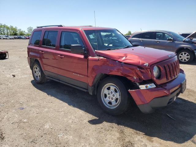 Vin: 1c4njpba4fd235438, lot: 58161415, jeep patriot sport 20154