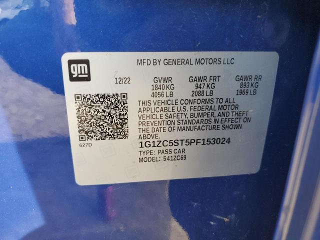 2023 CHEVROLET MALIBU LS 1G1ZC5ST5PF153024