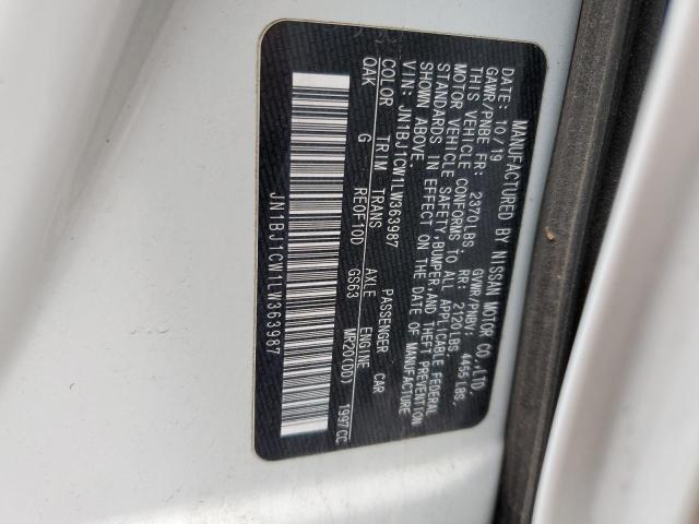 2020 NISSAN ROGUE SPOR - JN1BJ1CW1LW363987
