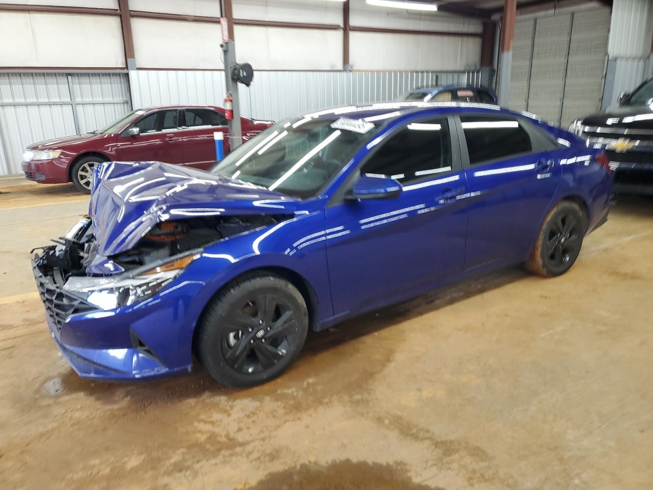 HYUNDAI ELANTRA BLUE