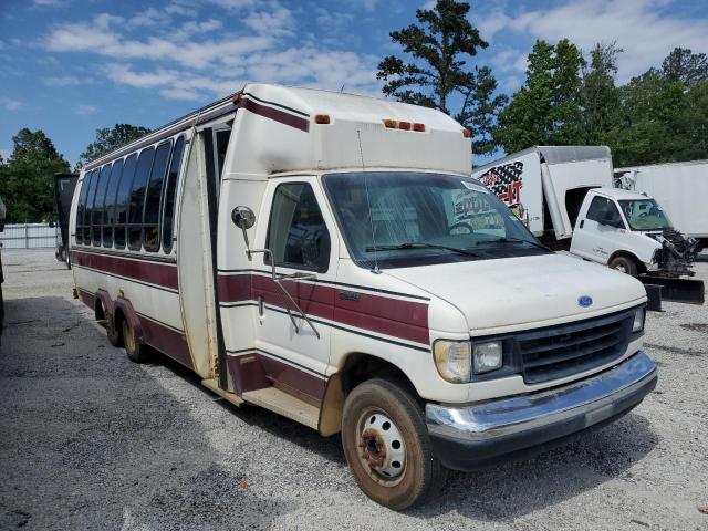 FORD ECONOLINE 1994 two tone motorize diesel 1FDKE30M0RHA38675 photo #1