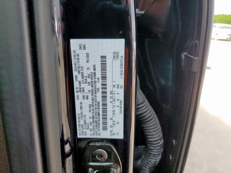 2021 FORD F150 SUPER - 1FTFW1ED3MFC45968