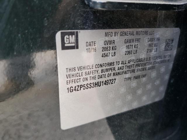 2017 BUICK LACROSSE E - 1G4ZP5SS3HU149727
