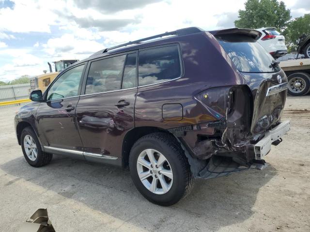 Vin: 5tdbk3eh1ds269596, lot: 55565735, toyota highlander base 20132
