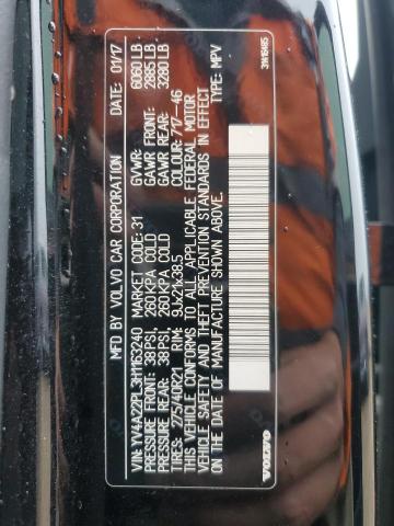 2017 VOLVO XC90 T6 - YV4A22PL3H1163240