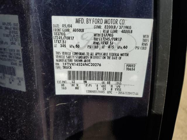 2004 FORD F150 #3285550291