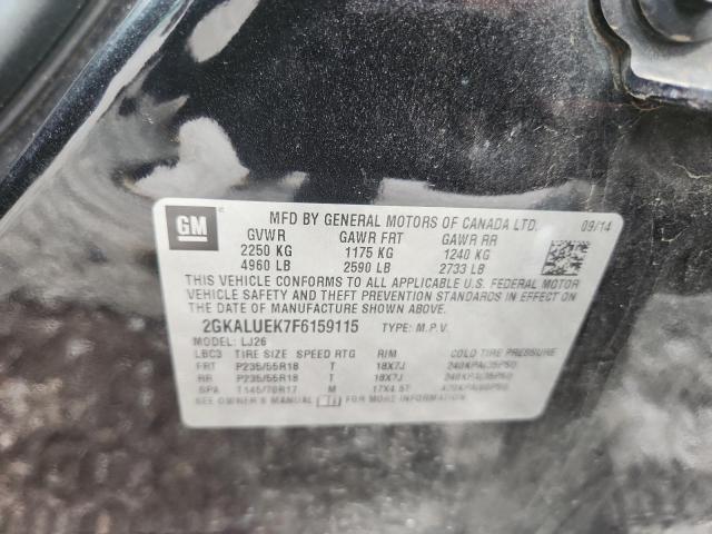 2015 GMC TERRAIN DE 2GKALUEK7F6159115