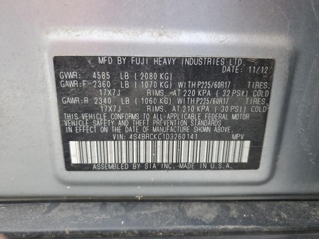 2013 SUBARU OUTBACK 2. - 4S4BRCKC1D3260141