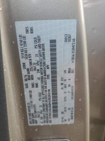 2017 FORD ESCAPE TIT - 1FMCU0J92HUB28318