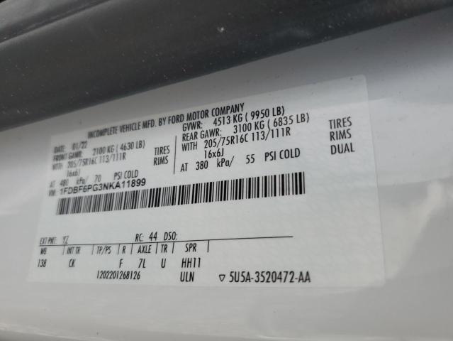 2022 FORD TRANSIT T- - 1FDBF6PG3NKA11899