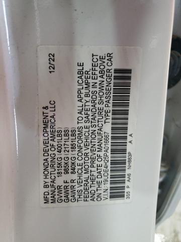 2023 ACURA INTEGRA 19UDE4H25PA016667
