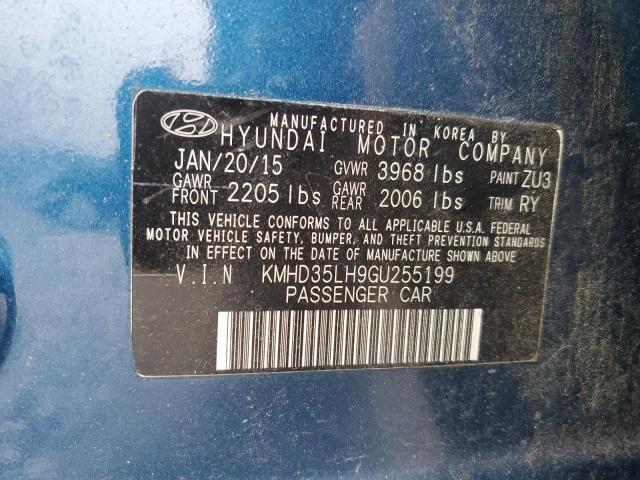 2016 HYUNDAI ELANTRA GT - KMHD35LH9GU255199