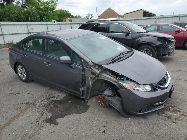 Vin: 19xfb2f57fe233814, lot: 58154255, honda civic lx 20154