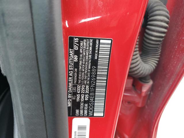 2015 MERCEDES-BENZ CLA 250 - WDDSJ4EB1FN269889