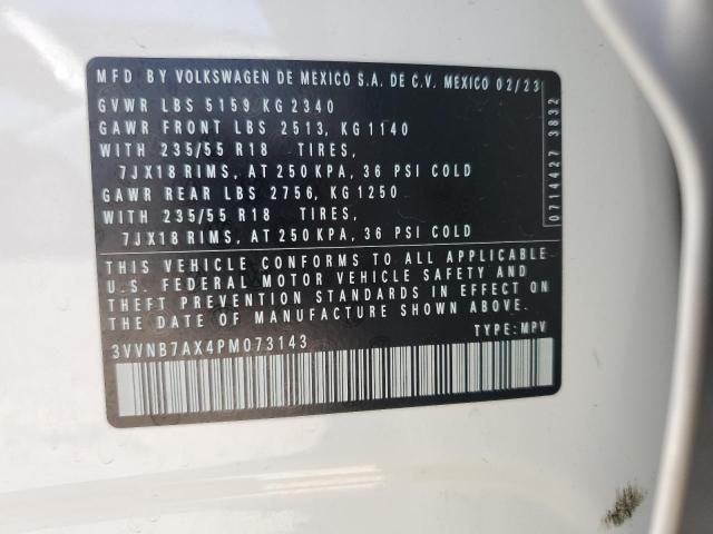 2023 VOLKSWAGEN TIGUAN SE - 3VVNB7AX4PM073143