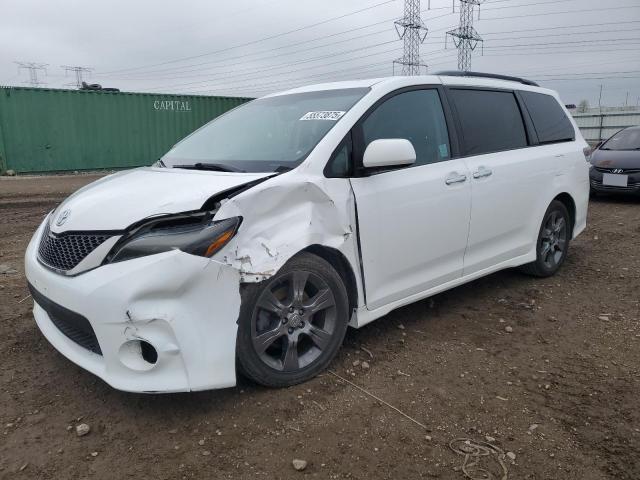Vin: 5tdxk3dc1fs632882, lot: 55573875, toyota sienna sport 2015 img_1