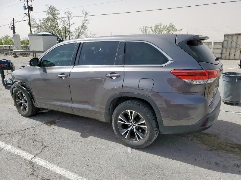Vin: 5tdzarfh5js036030, lot: 57820085, toyota highlander le 20182