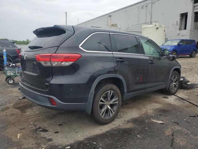 Vin: 5tdbzrfh4ks701267, lot: 58402555, toyota highlander le 20193