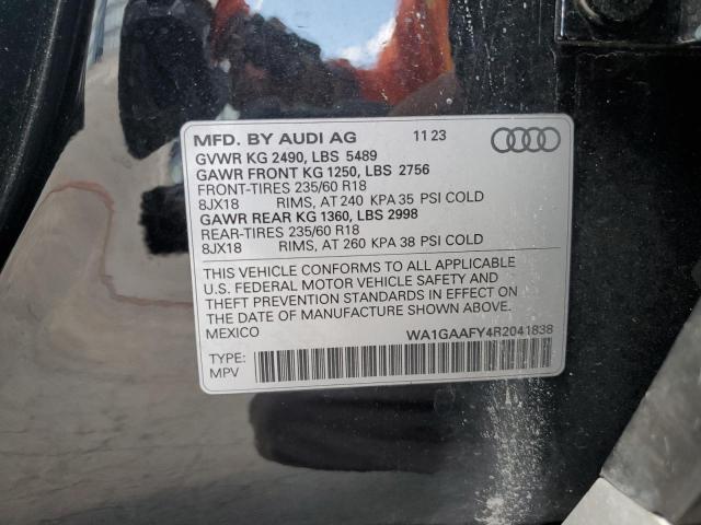 2024 AUDI Q5 PREMIUM WA1GAAFY4R2041838