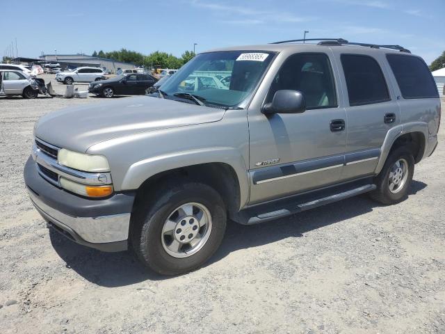 CHEVROLET TAHOE K150 2002 tan  gas 1GNEK13T42J317313 photo #1