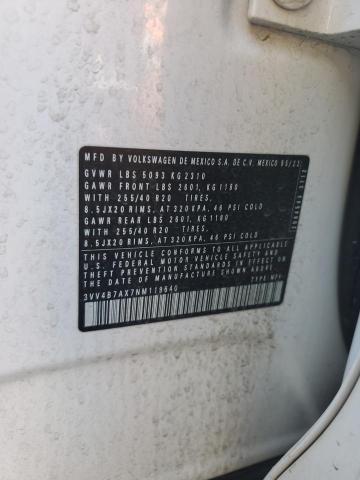 2022 VOLKSWAGEN TIGUAN SEL 3VV4B7AX7NM119640