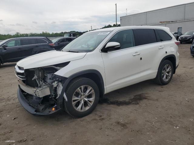 Vin: 5tdbkrfh8fs160217, lot: 59154605, toyota highlander le 2015 img_1