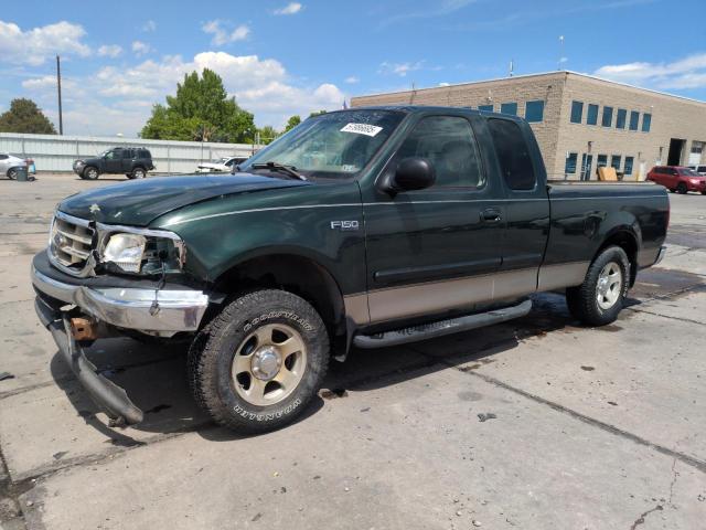 FORD F150 2003 green  gas 2FTRX172X3CA58789 photo #1