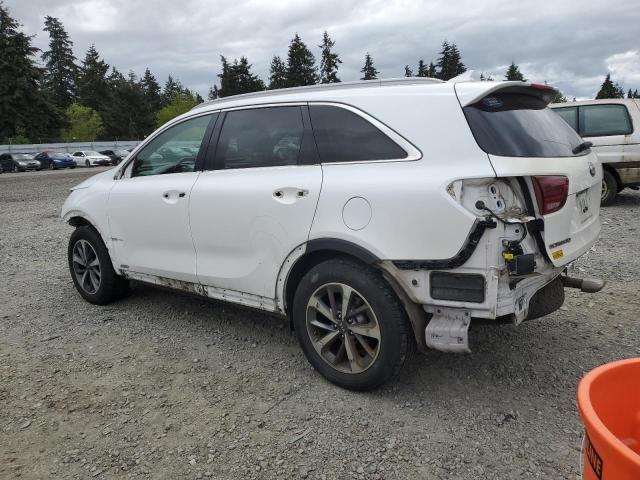 KIA SORENTO EX 2019 white  gas 5XYPHDA53KG457407 photo #3