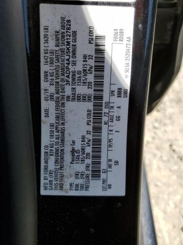 2019 FORD FIESTA S - 3FADP4AJ5KM127828