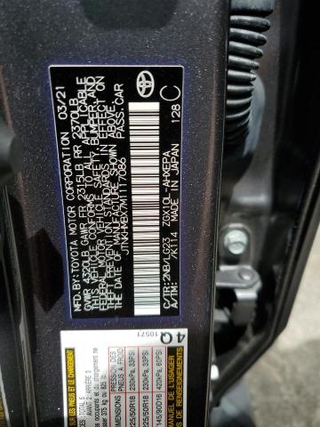 2021 TOYOTA C-HR XLE - JTNKHMBX7M1117086