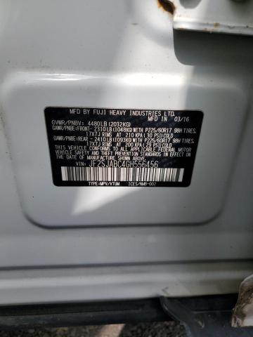2016 SUBARU FORESTER 2 - JF2SJABC4GH556456