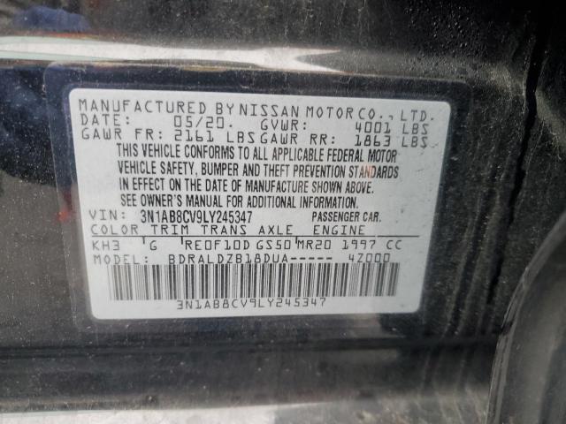 2020 NISSAN SENTRA SV - 3N1AB8CV9LY245347