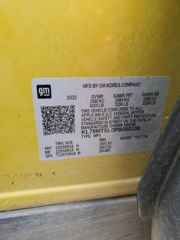 2023 CHEVROLET TRAILBLAZE - KL79MTSL0PB058108
