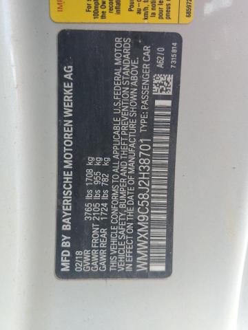 2018 MINI COOPER JOH - WMWXM9C58J2H38701