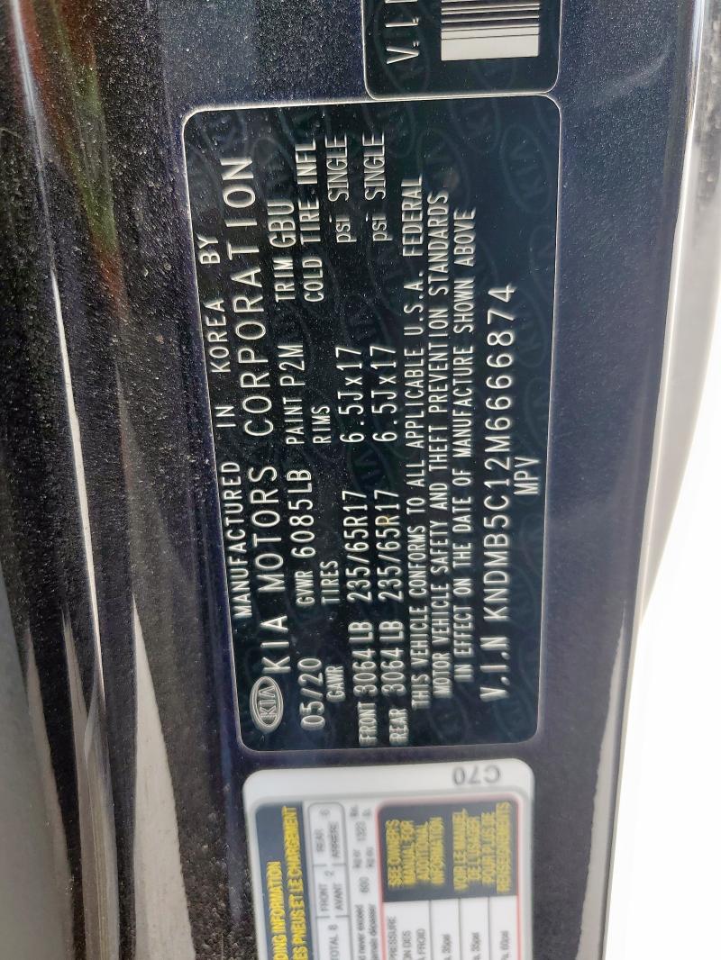 2021 KIA SEDONA LX KNDMB5C12M6666874