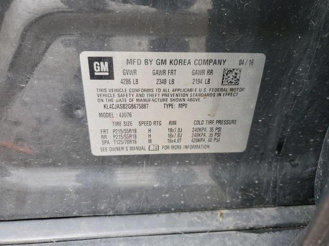 2016 BUICK ENCORE - KL4CJASB2GB675887