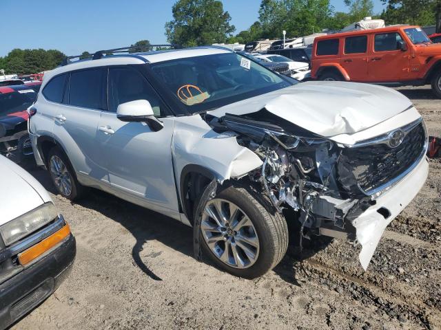 Vin: 5tdyzrah6ns132590, lot: 55920945, toyota highlander limited 20224