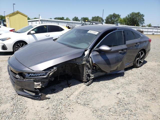 HONDA ACCORD SPO 2020 gray  gas 1HGCV1F38LA105472 photo #1