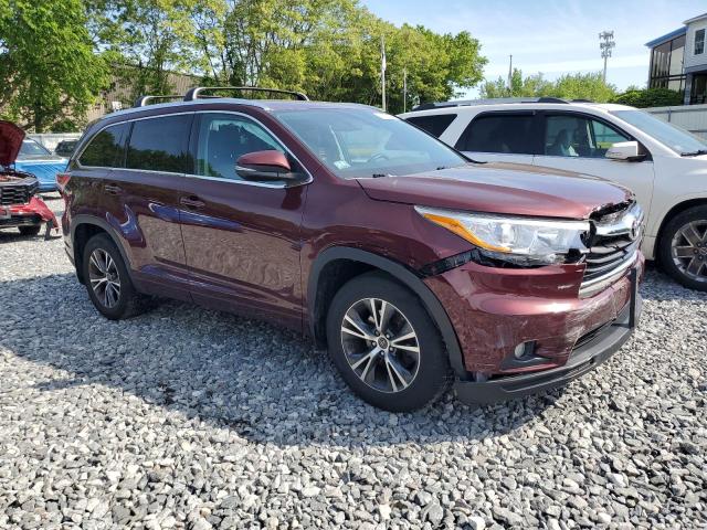 Vin: 5tdjkrfh9gs343073, lot: 58470335, toyota highlander xle 20164