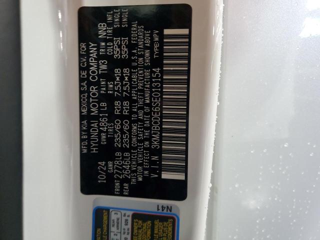 2025 HYUNDAI TUCSON SEL 3KMJBCDE6SE013154