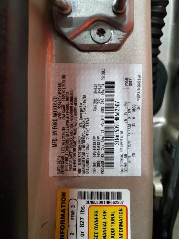 2017 LINCOLN MKZ SELECT - 3LN6L5D91HR662507