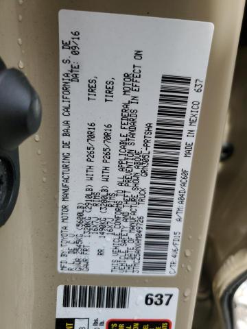 2017 TOYOTA TACOMA DOU - 3TMCZ5ANXHM049726