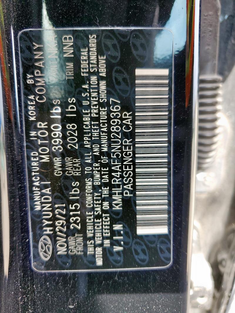 2022 HYUNDAI ELANTRA N - KMHLR4AF5NU289367