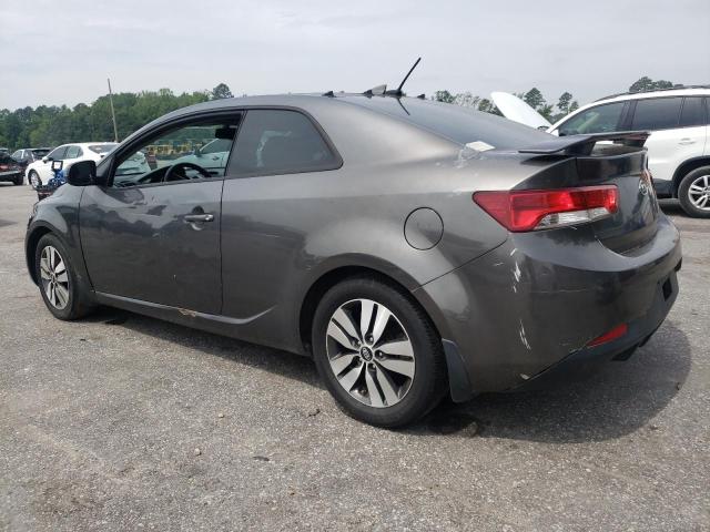 KIA FORTE EX 2013 gray coupe gas KNAFU6A20D5695040 photo #3